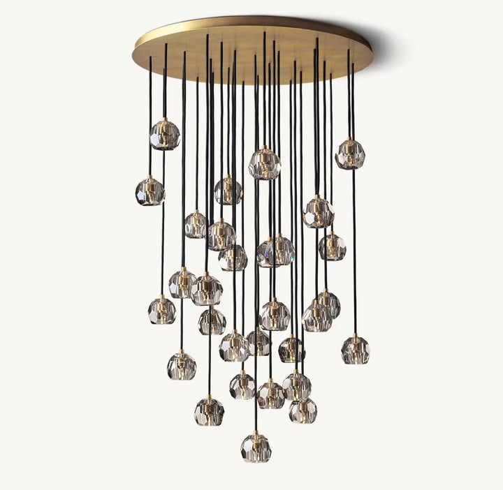 Crystal pendant lamp