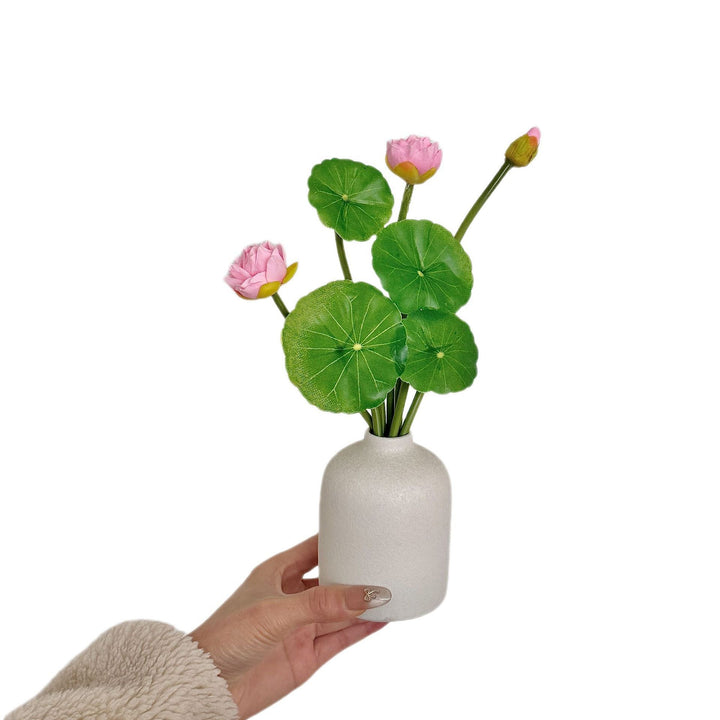 Artificial Lotus Flower Bouquet