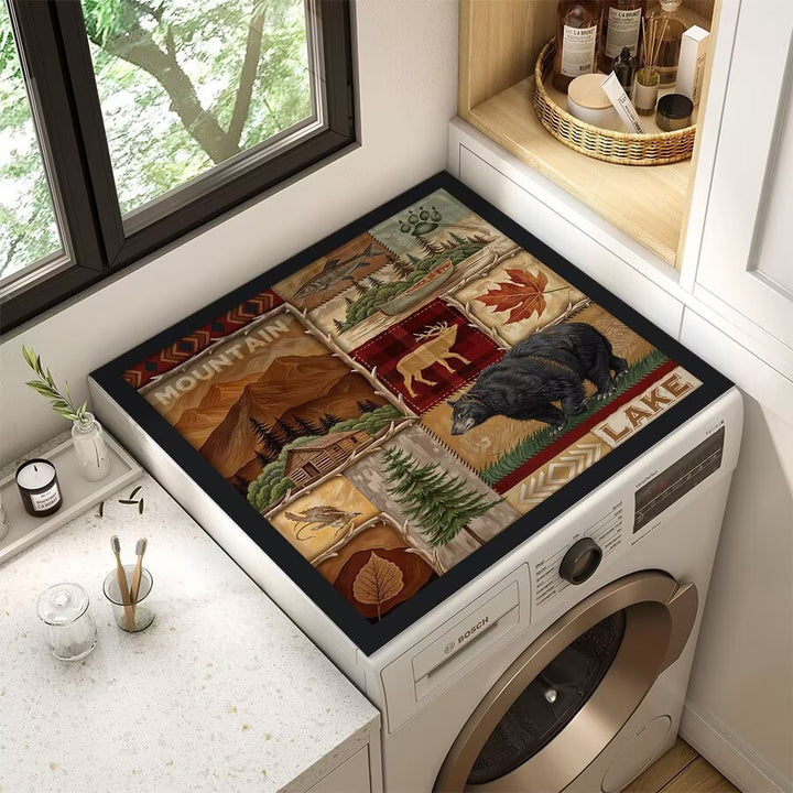 Wildlife-Themed Laundry Room Mat