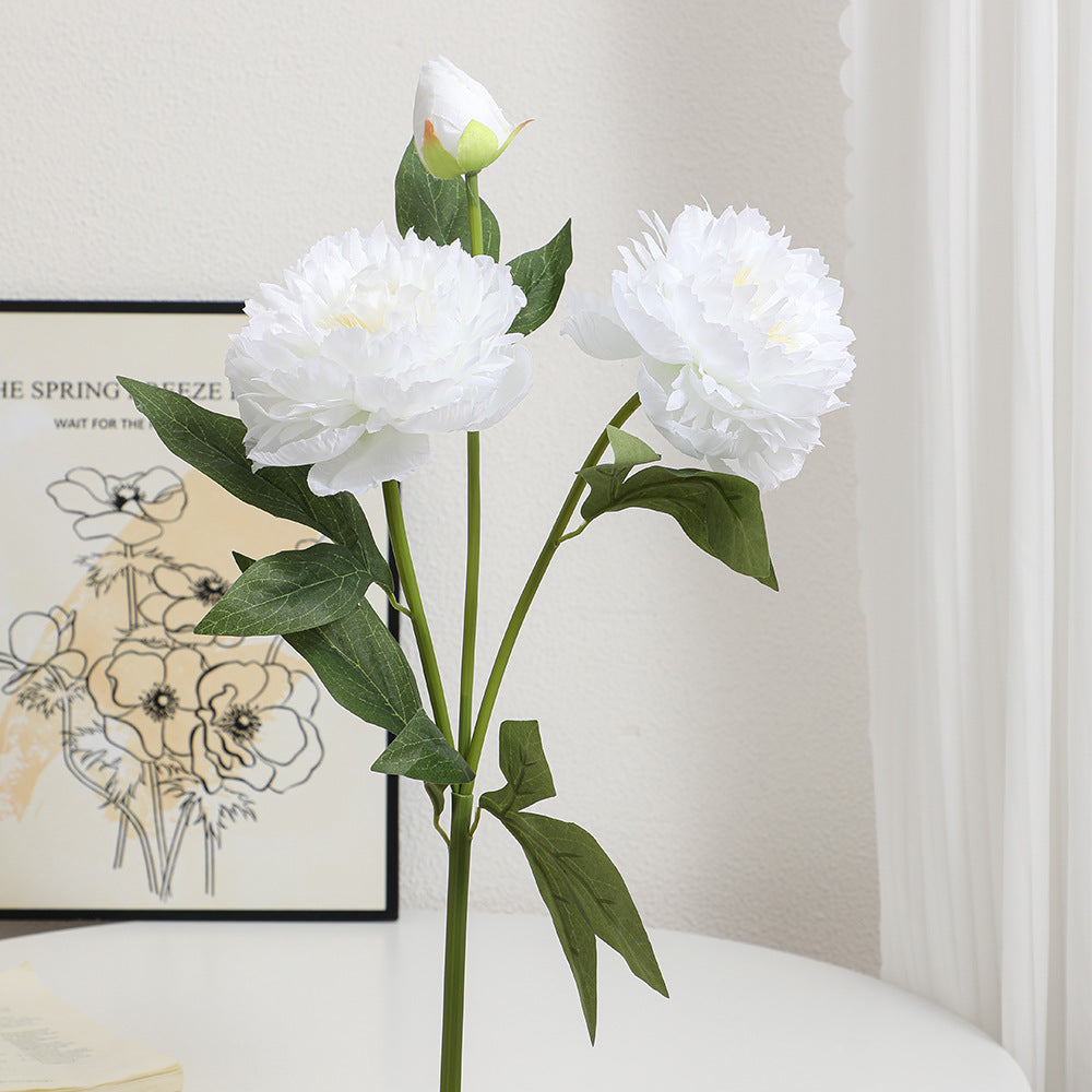 Realistic Art Peony
