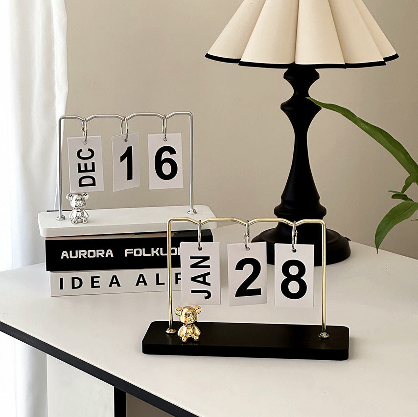Decorative Desk Calendar Holder