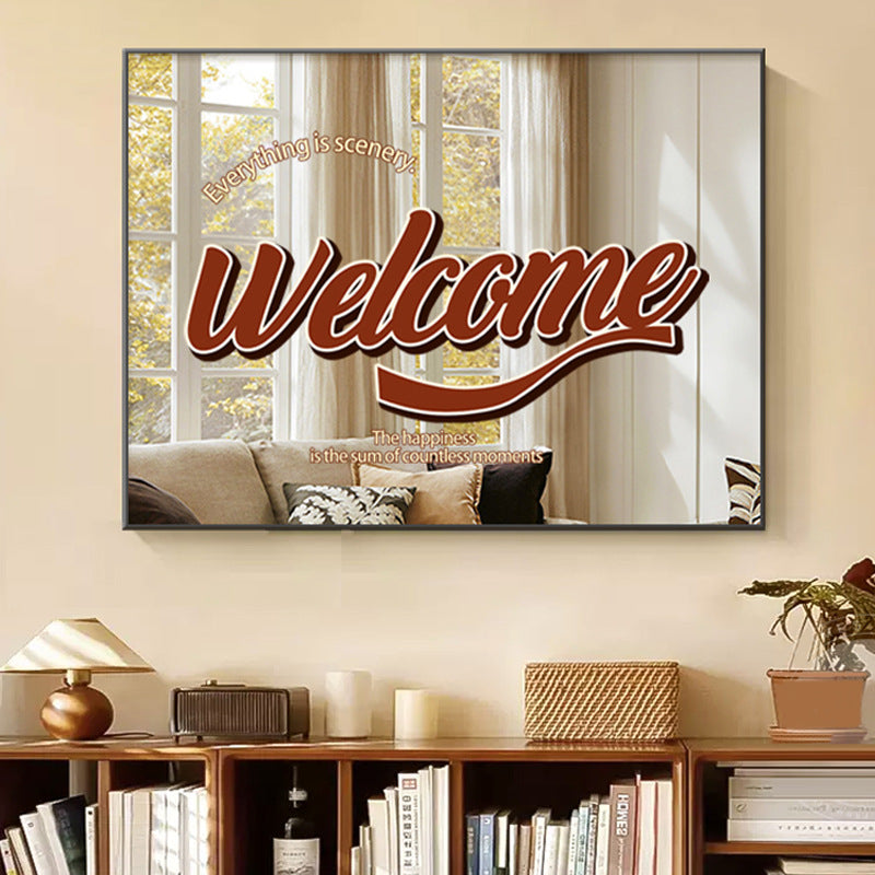 Decorative Welcome Wall Art