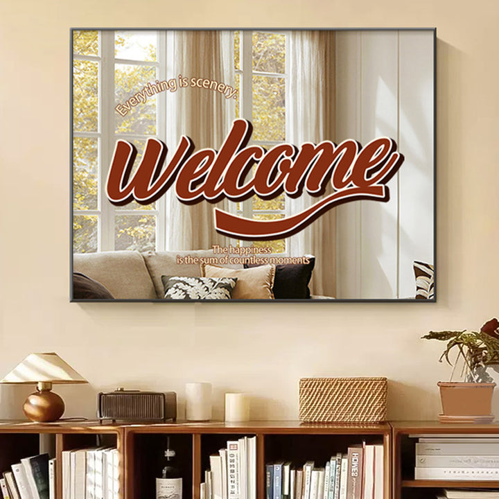 Decorative Welcome Wall Art