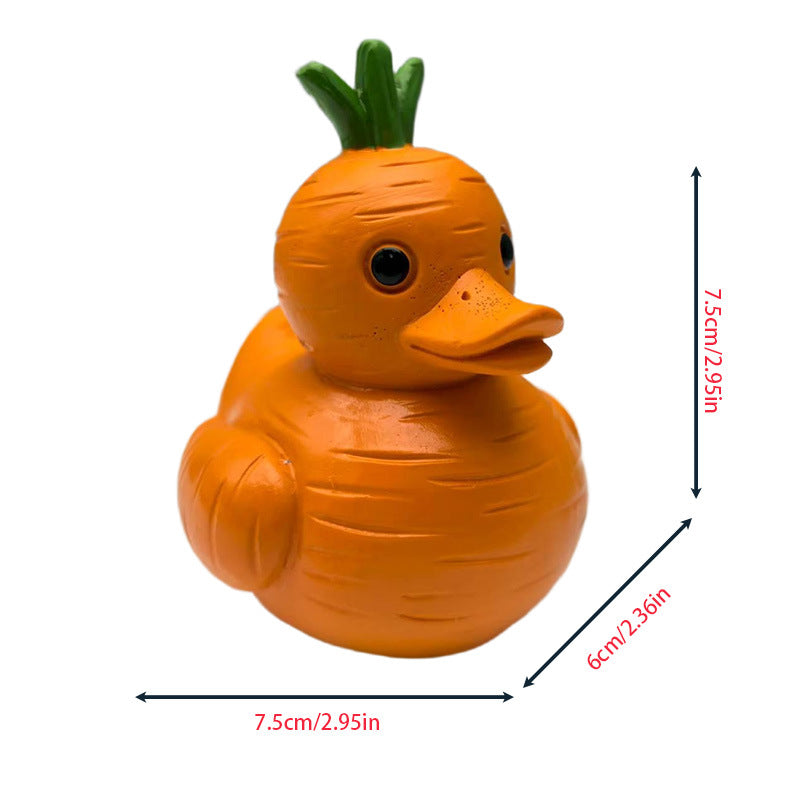 Funny Decor Rubber Duck with Sprinkles