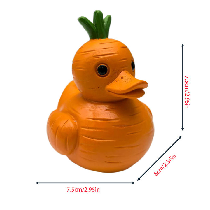 Funny Decor Rubber Duck with Sprinkles