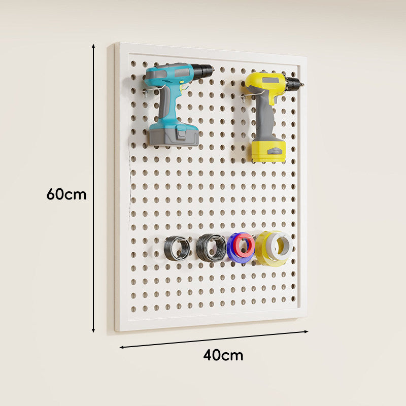 Pegboard Double-Prong Metal Hooks Compact Heavy-Duty Display Hangers