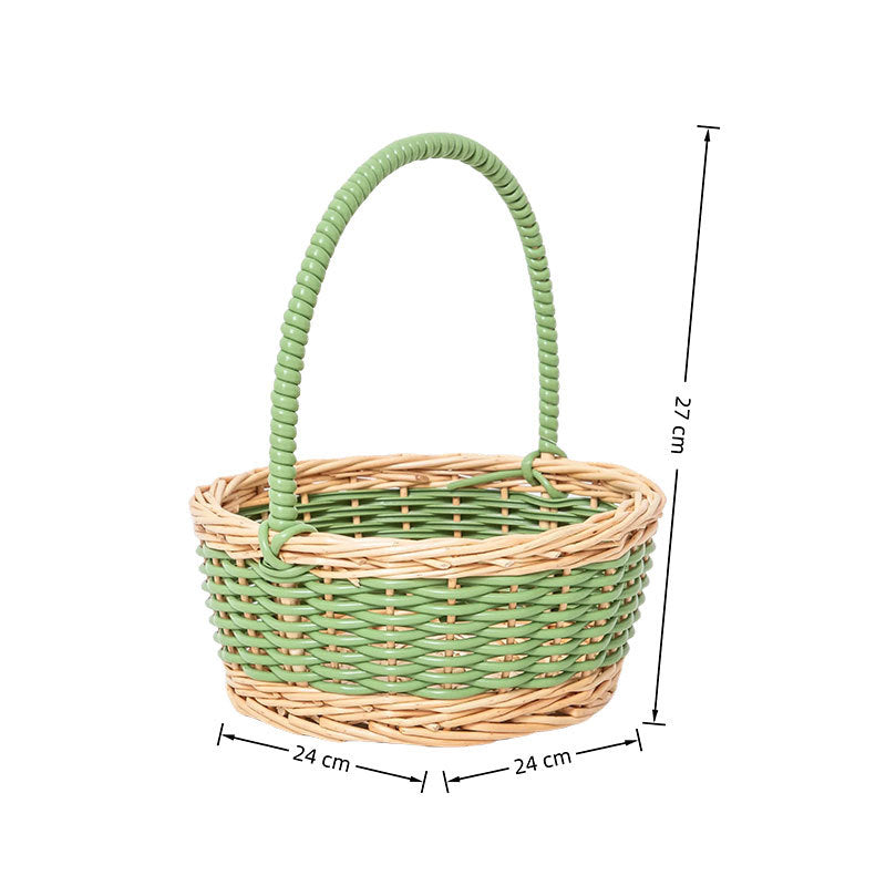 Decorative Woven Flower Basket