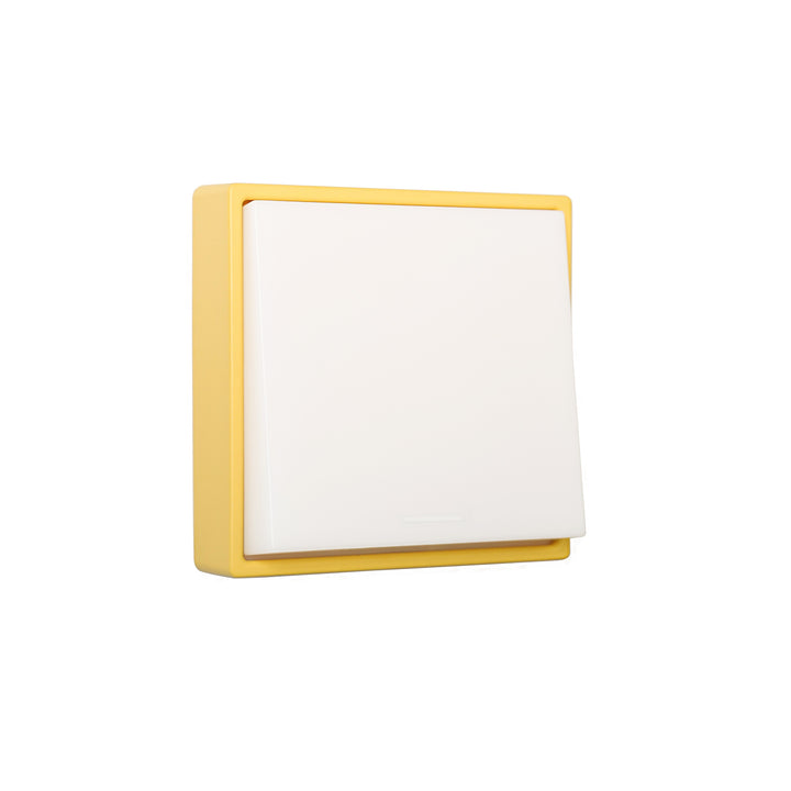 Wall-mounted LED night light with soft diffuser