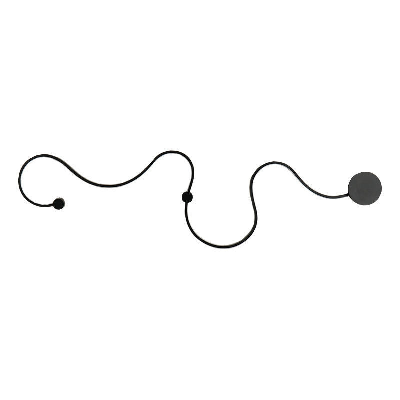 Sculptural LED Wave Wall Lamp