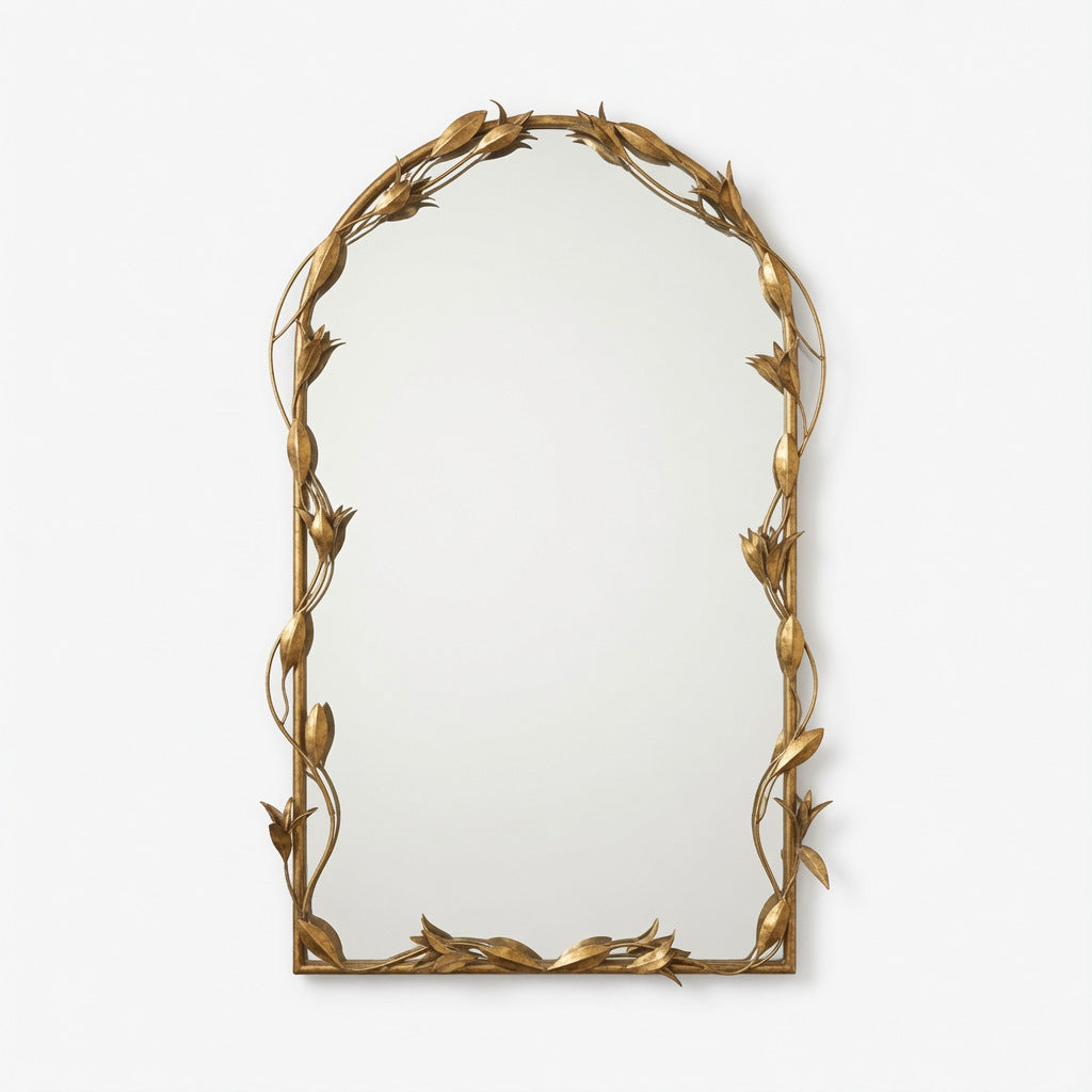 Decorative Floral Wall Mirror