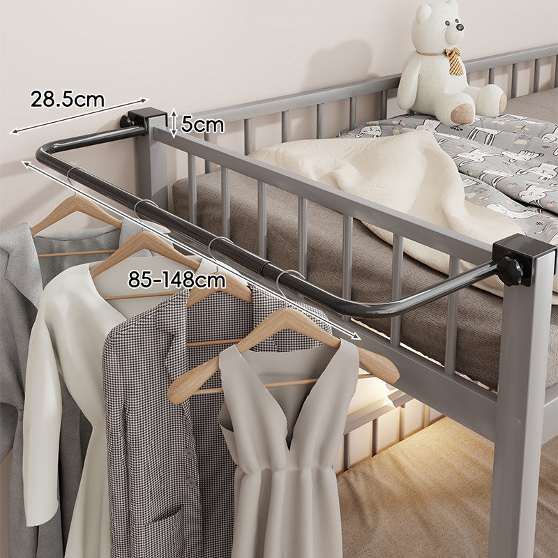 Adjustable Extendable Bed Frame Clothes Hanging Rail