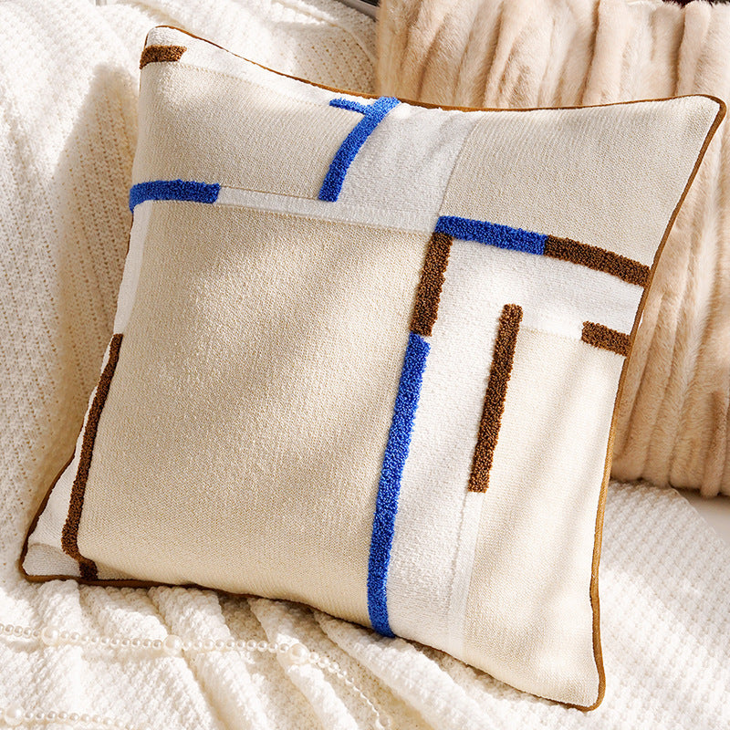 Artistic Textured Decorative Pillow