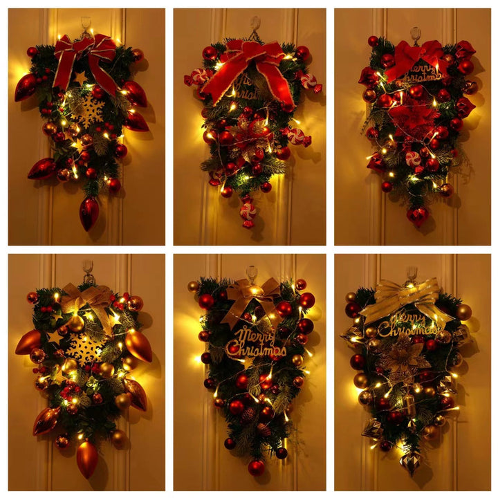 Festive Christmas Wreath Decoration