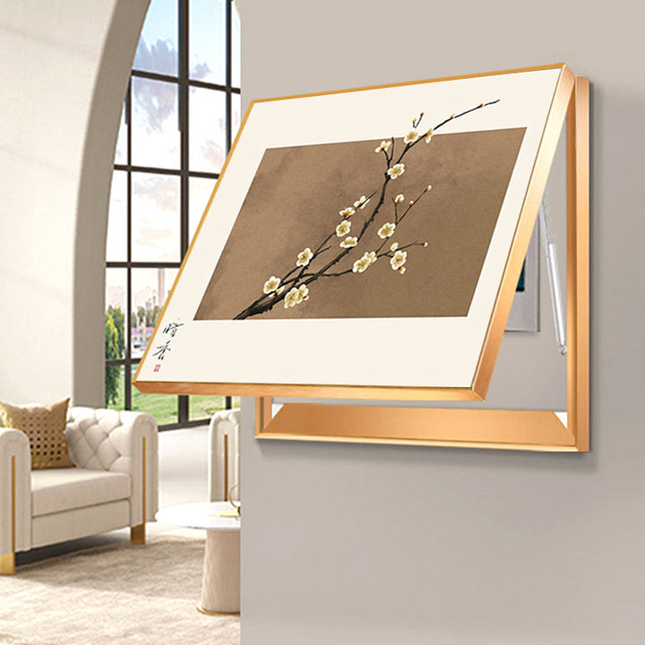 Elegant Framed Floral Blossom Art Print
