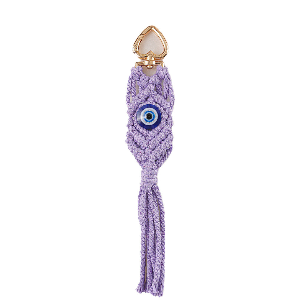 Decorative Macrame Keychain Holder