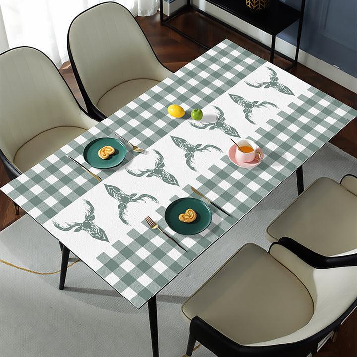 Elegant Marble Design Table Runner for Dining