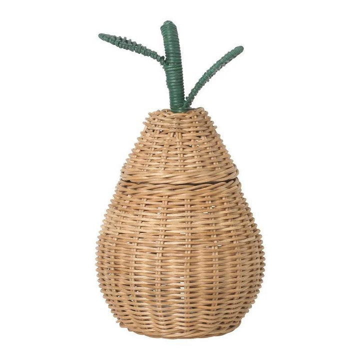 Stylish storage basket in apple design