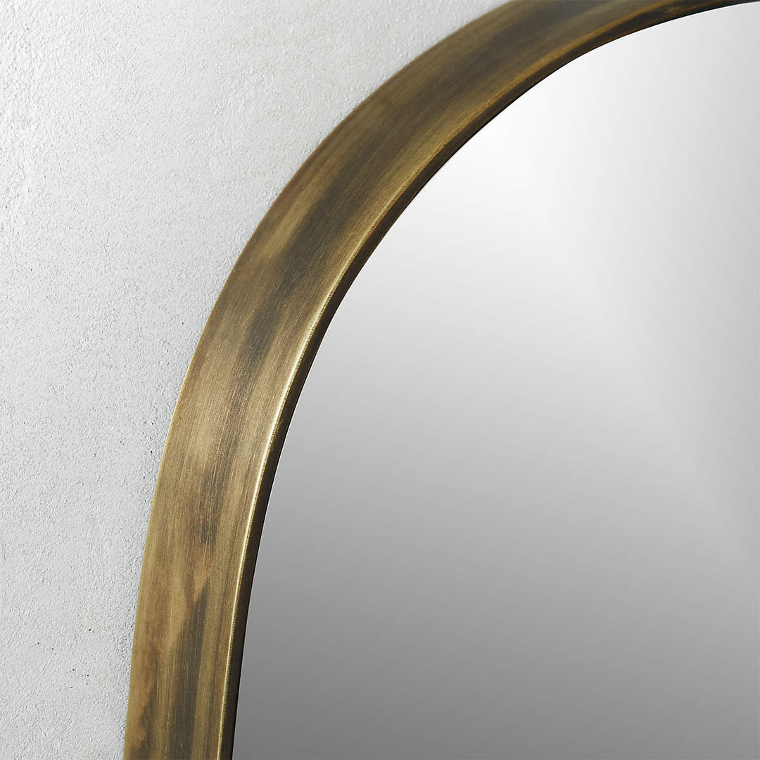 Full-Length Standing Mirror With Elegant Frame