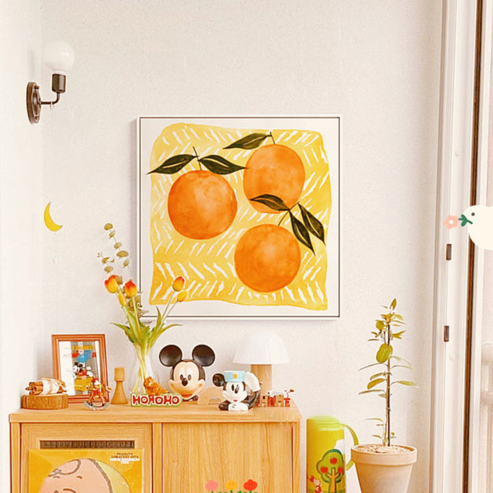 Decorative Citrus Fruit Wall Art