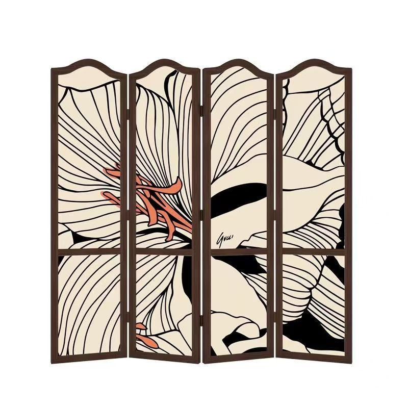 Flower Motif Room Divider