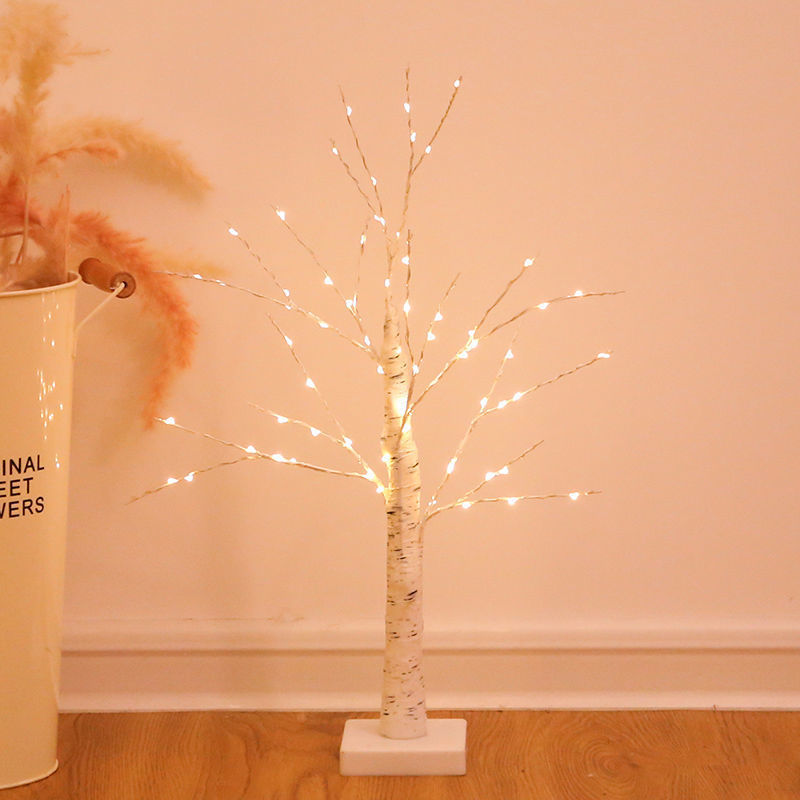 LED Birch Branch Floor Lamp