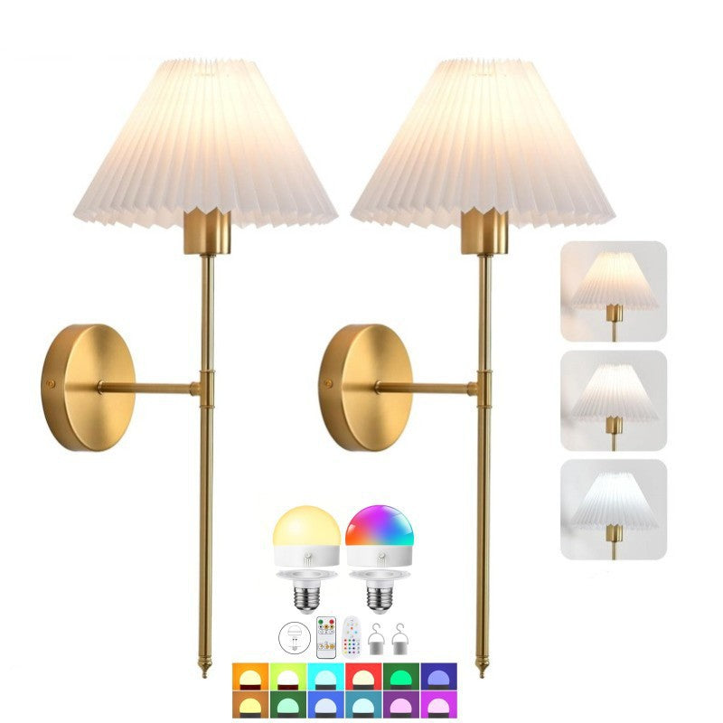 Adjustable Fabric Wall Lamp