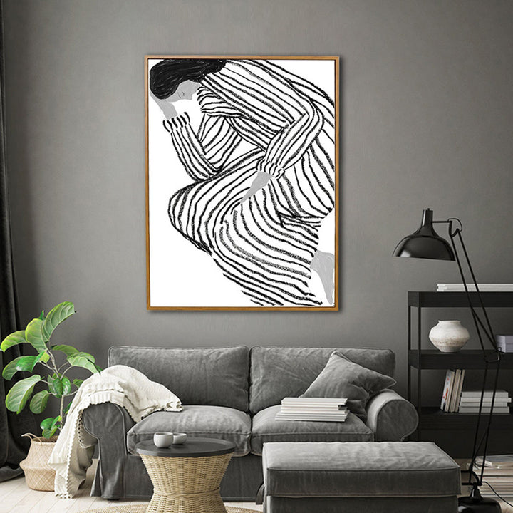 Framed Artistic Illustration
