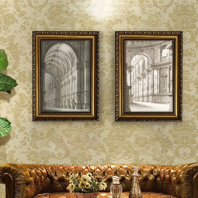 Classic Architectural Framed Wall Art