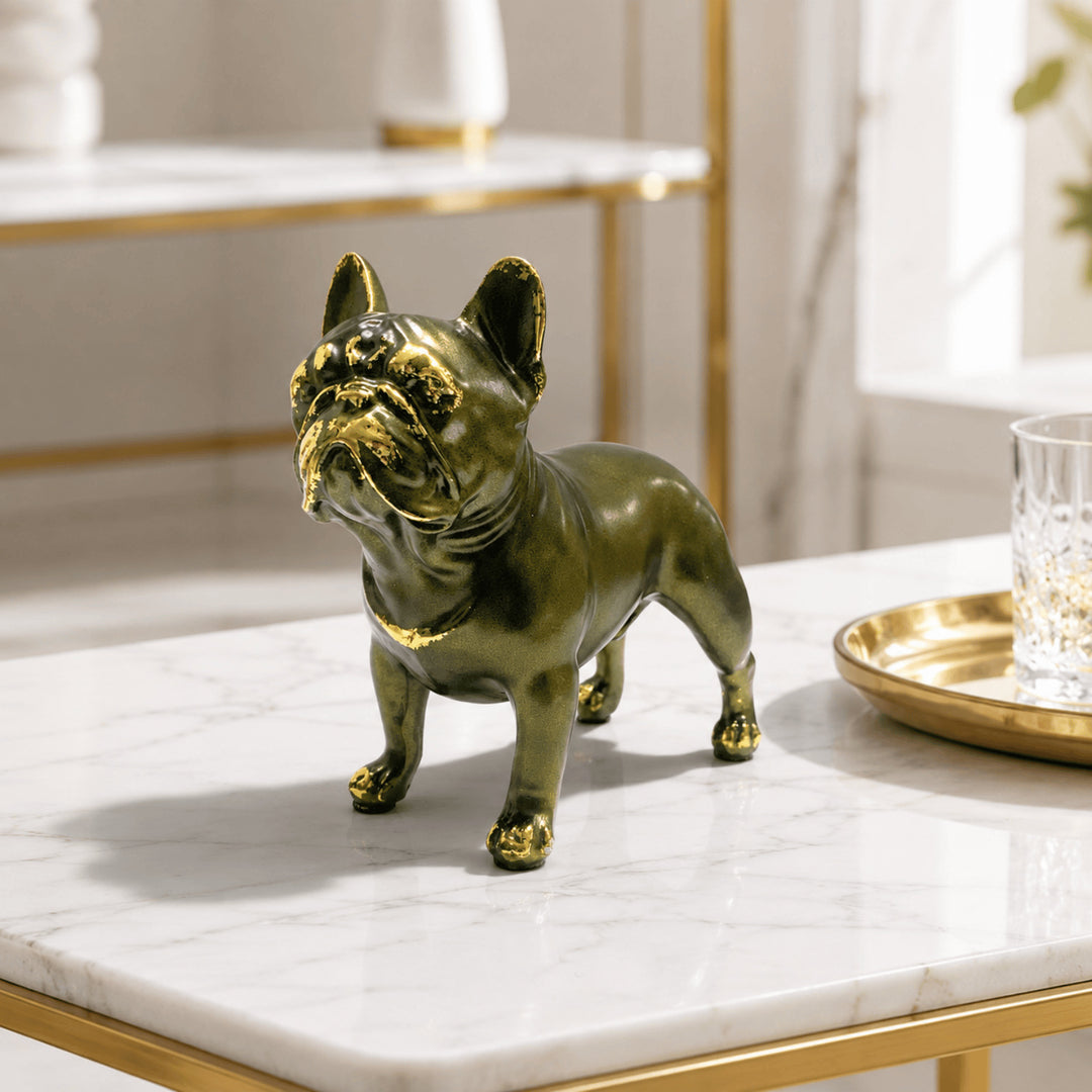 Decorative figure of a French Bulldog