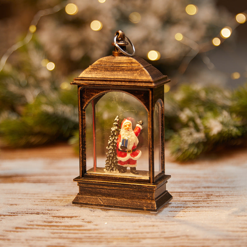 Decorative LED Christmas Lantern