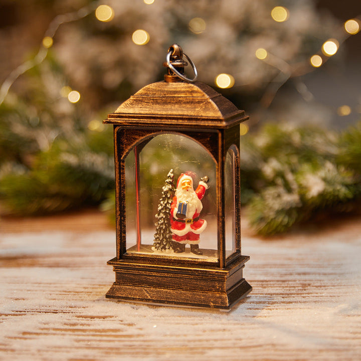 Decorative LED Christmas Lantern