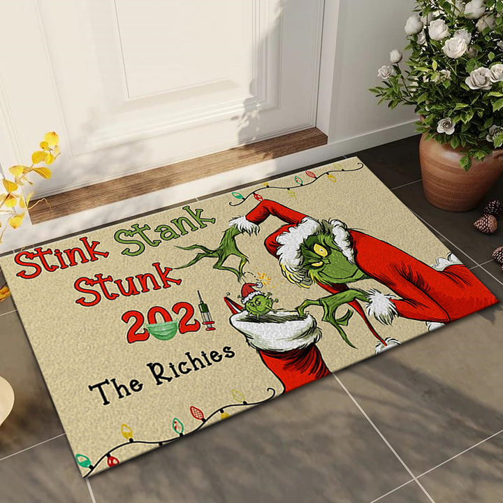 Christmas-Themed Decorative Doormat for Home