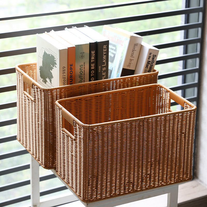 Woven Laundry Storage Hamper