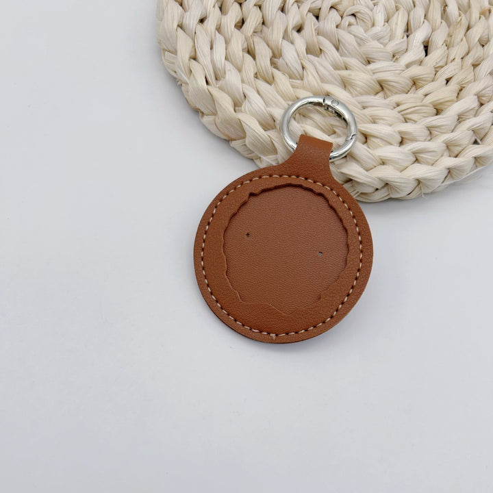 Personalized Leather Keychain