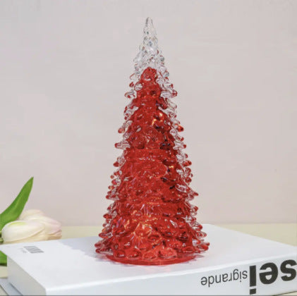 Decorative Glass Christmas Tree