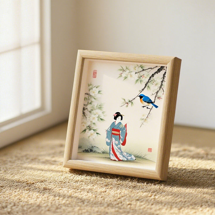 Japanese Cherry Blossom Art Frame