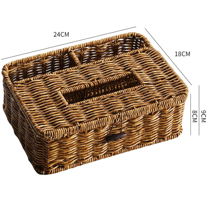 Handwoven Multi-Part Storage Basket