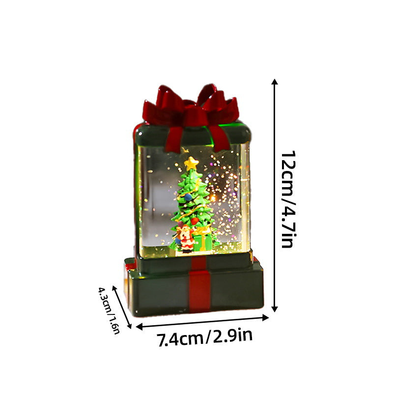 Musical snow globe Christmas decoration