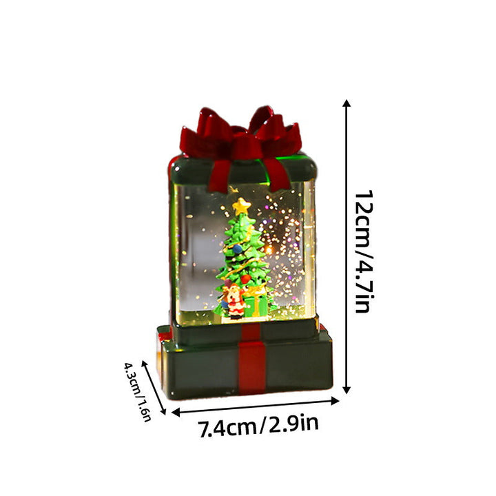 Musical snow globe Christmas decoration