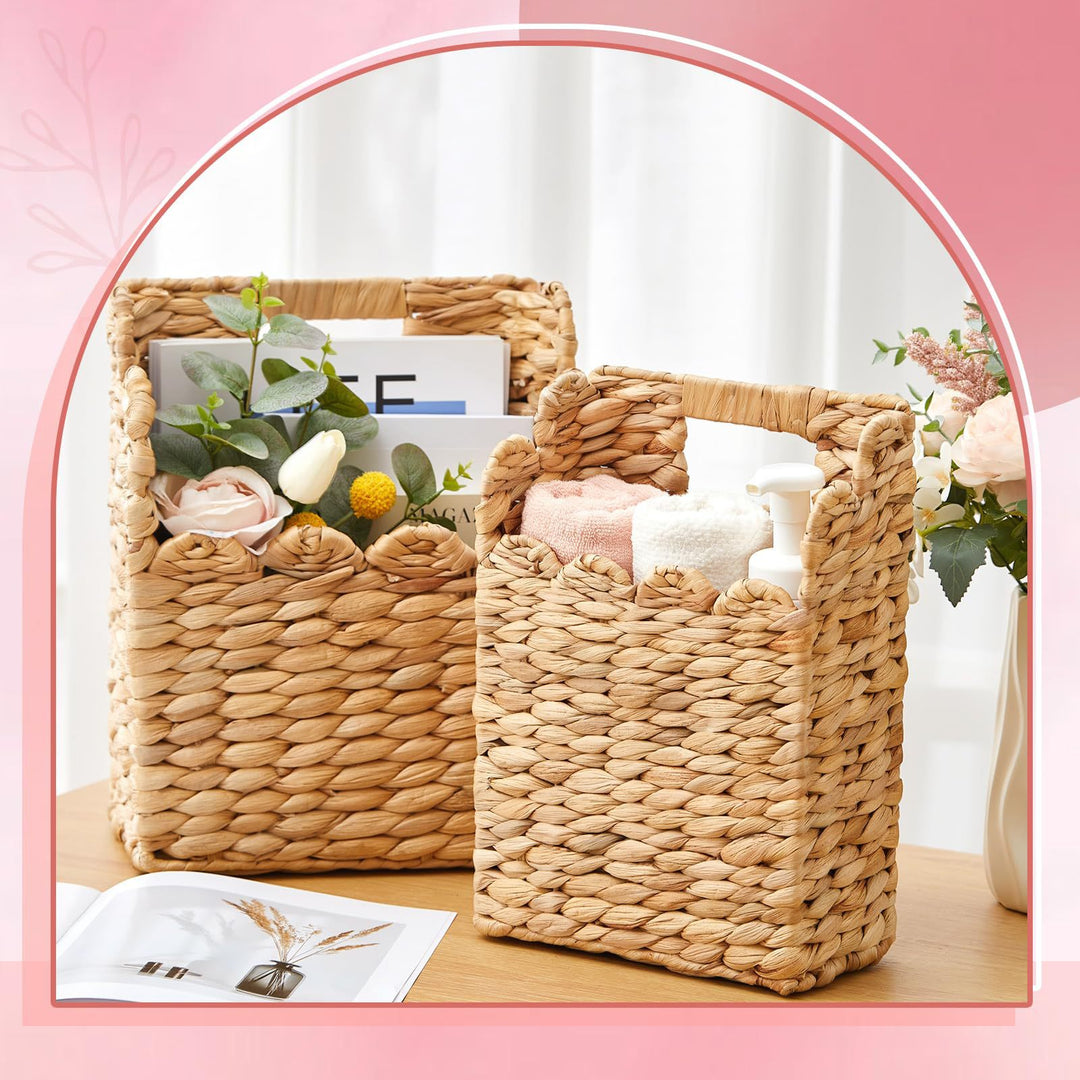 Handwoven storage basket