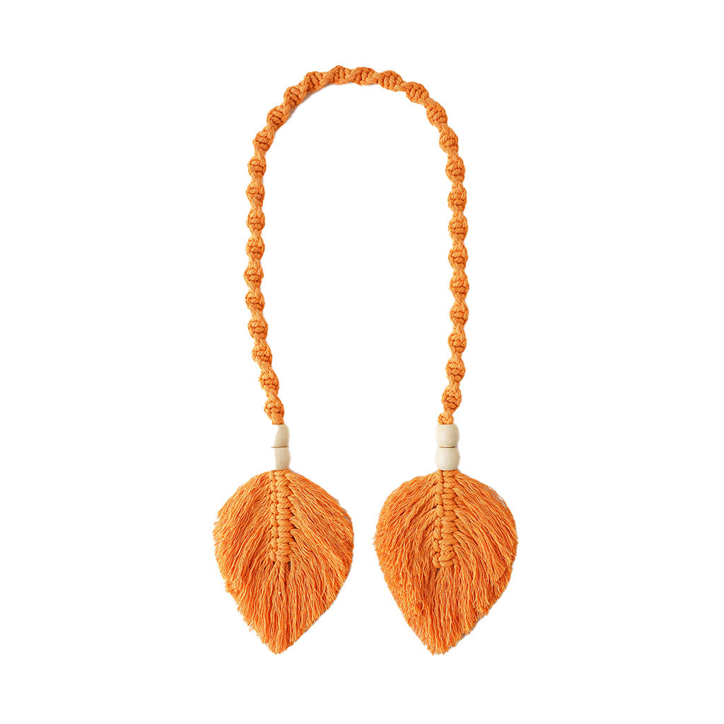 Decorative Macrame Leaf Wall Hanger