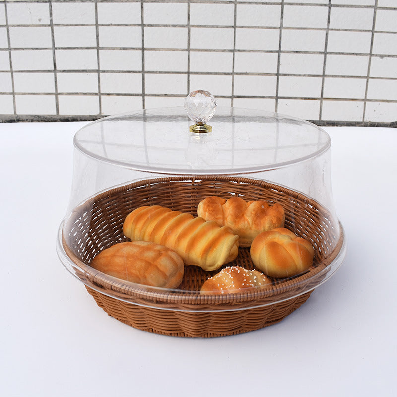 Crafted Transparent Food Covering Storage Bowls