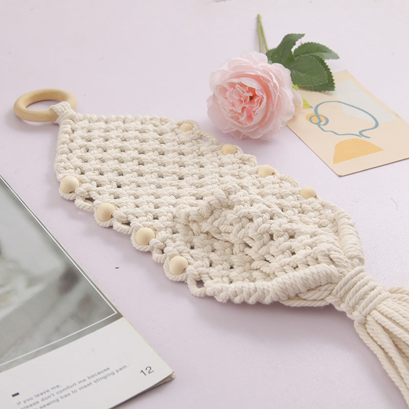 Decorative Macramé Wall Hanging Organizer