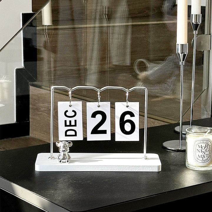 Stylish Perpetual Calendar Stand