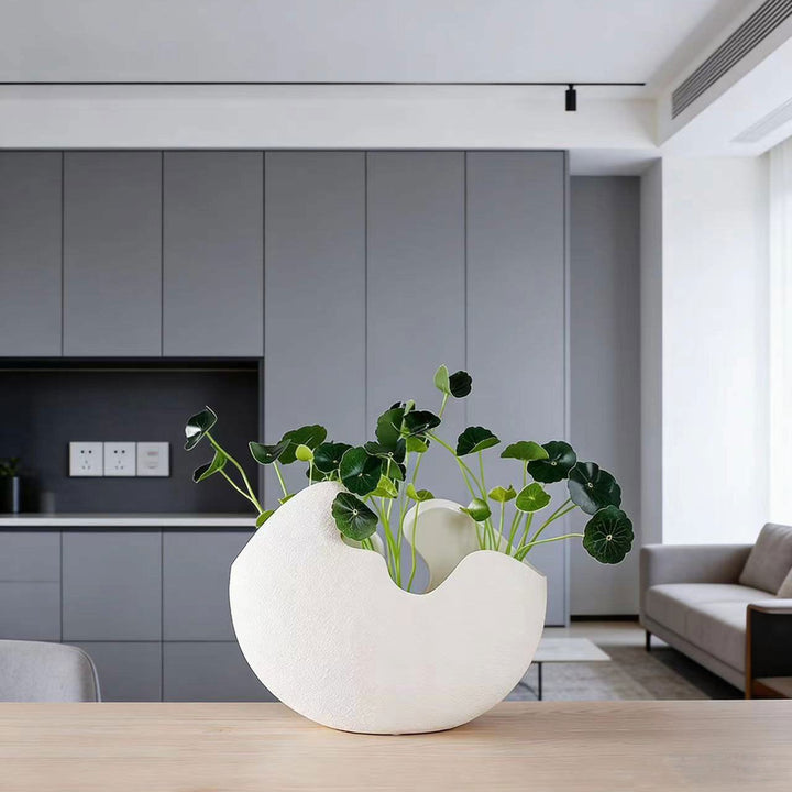 Elegant and modern ceramic vase