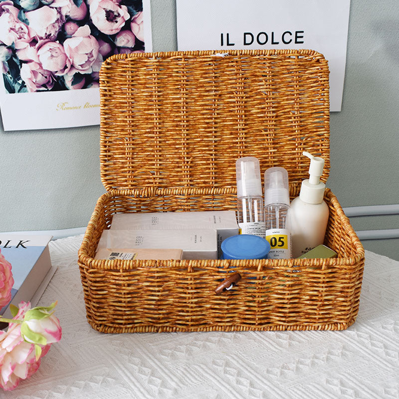 Handwoven Decorative Storage Box