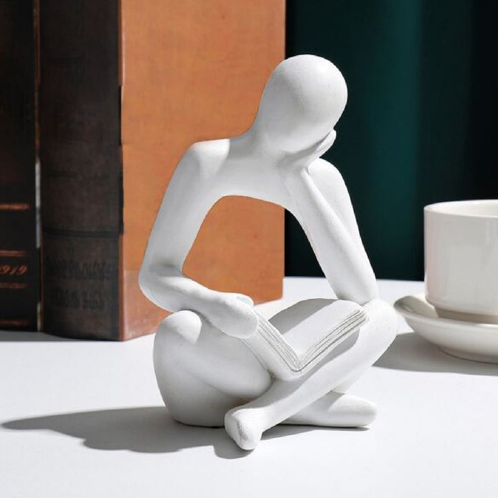 Artistic Reading Figurine