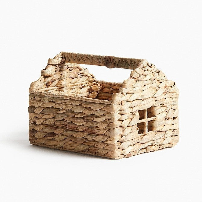 Playful storage basket in the house design