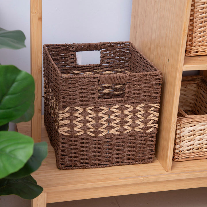 Decorative Woven Storage Cube