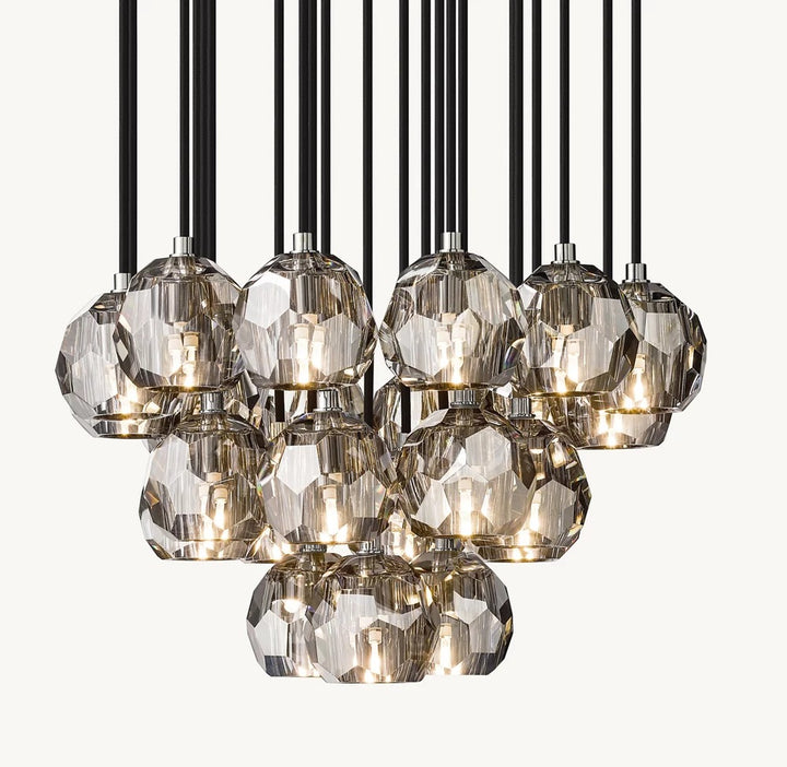 Crystal pendant lamp